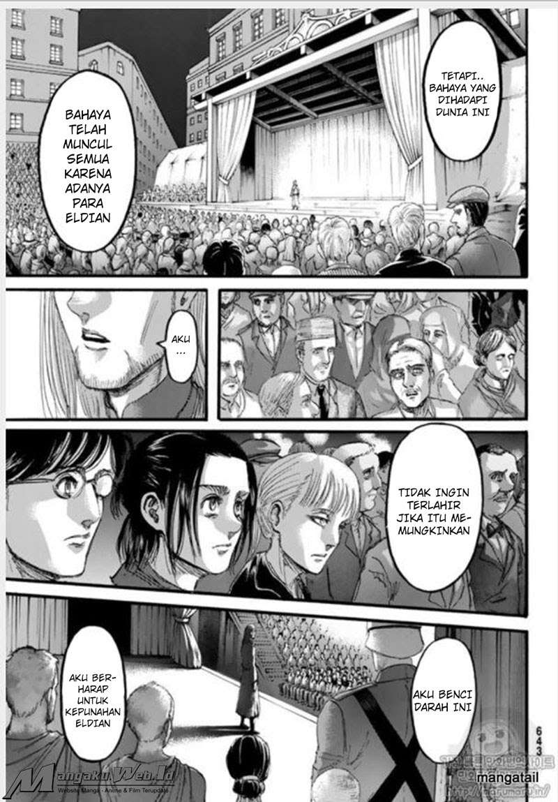 Shingeki no Kyojin — Chapter 100, halaman 34