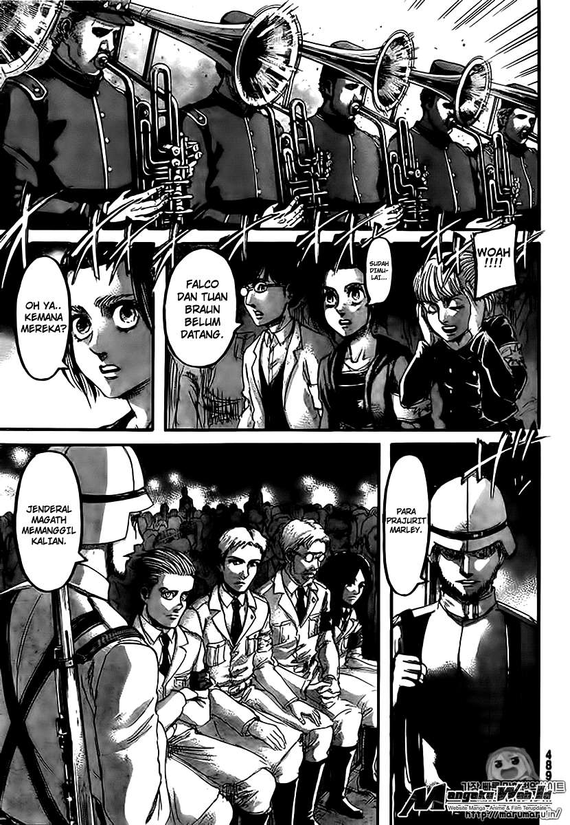 Shingeki no Kyojin — Chapter 99, halaman 16