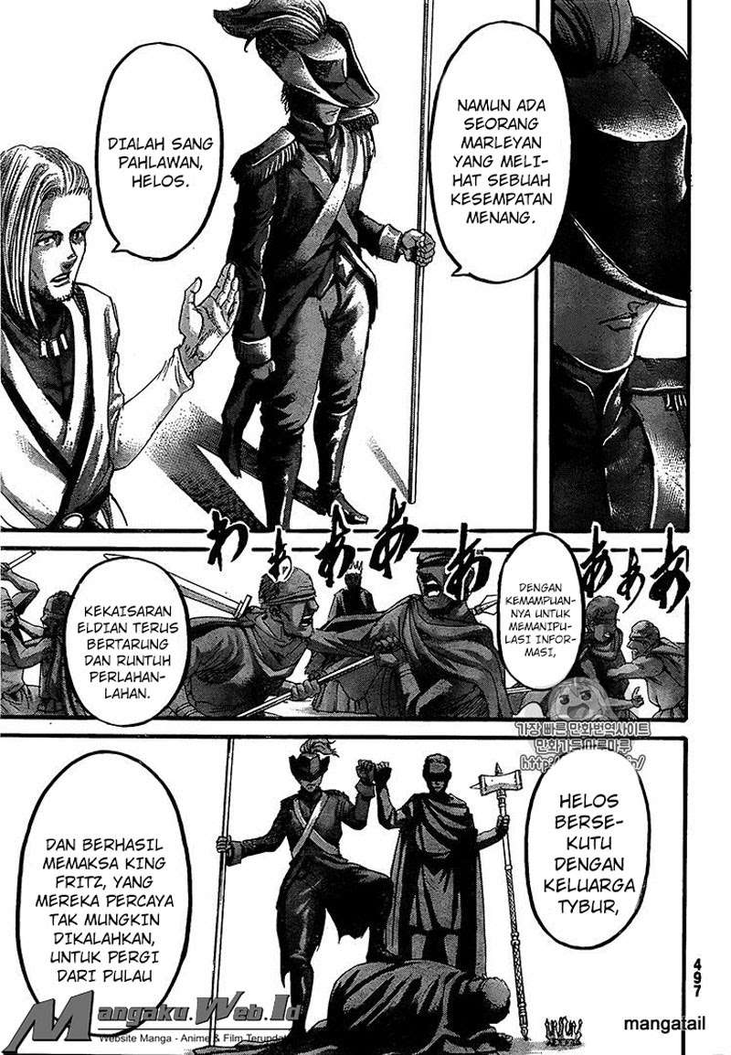 Shingeki no Kyojin — Chapter 99, halaman 23