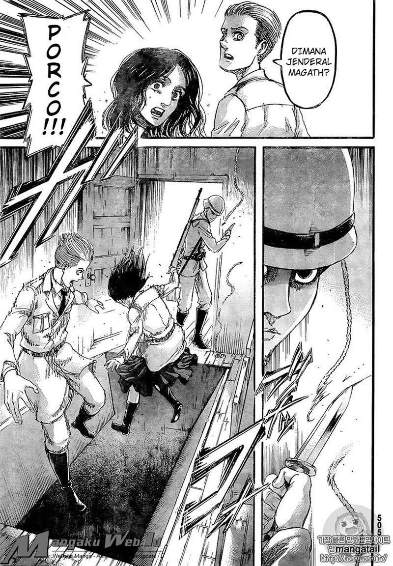 Shingeki no Kyojin — Chapter 99, halaman 31