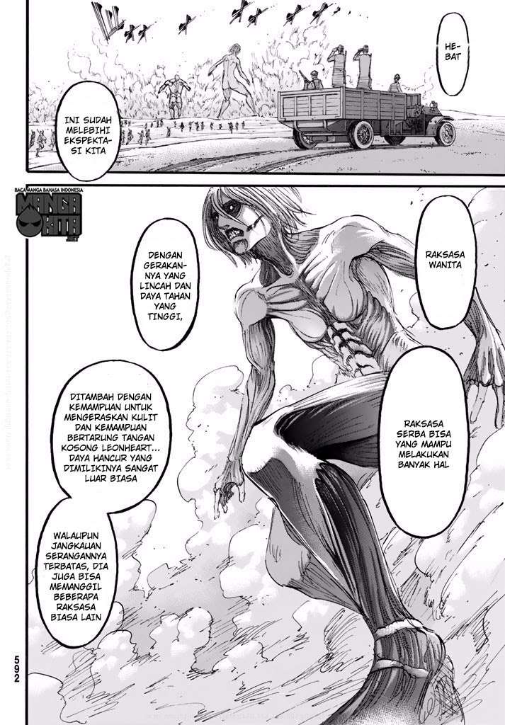 Shingeki no Kyojin — Chapter 95, halaman 22