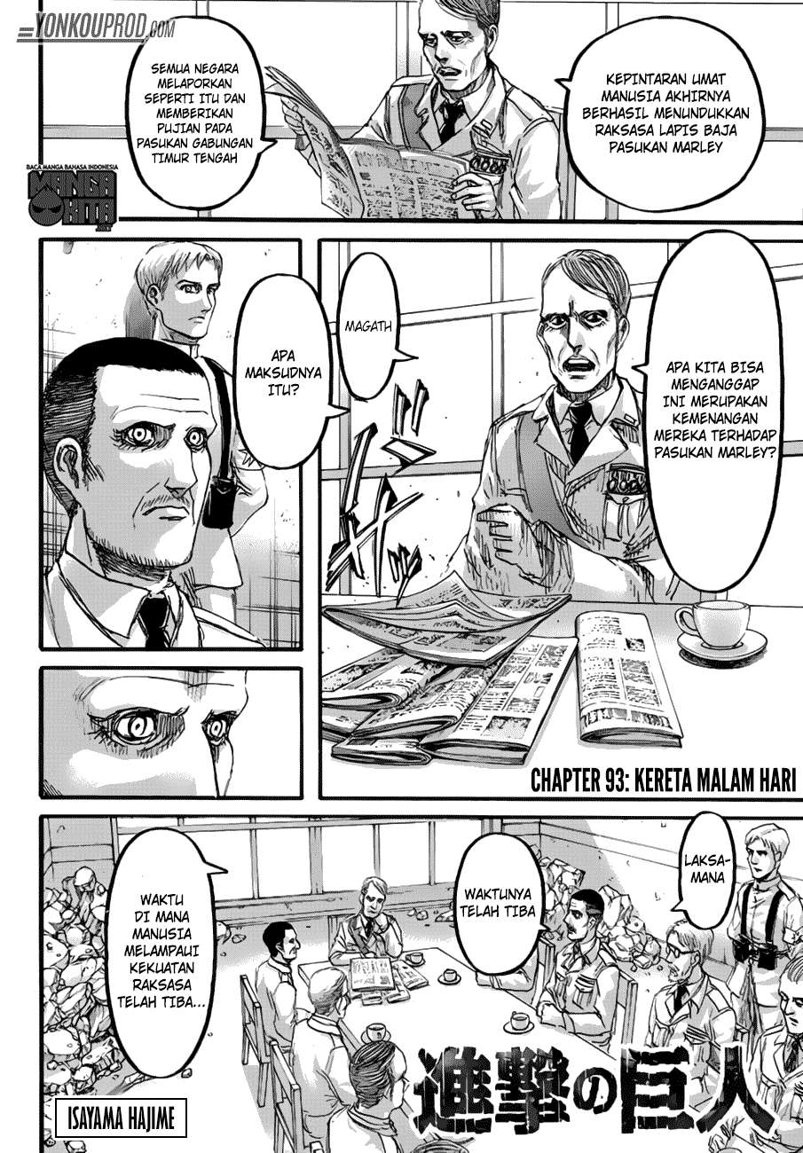 Shingeki no Kyojin — Chapter 93, halaman 3