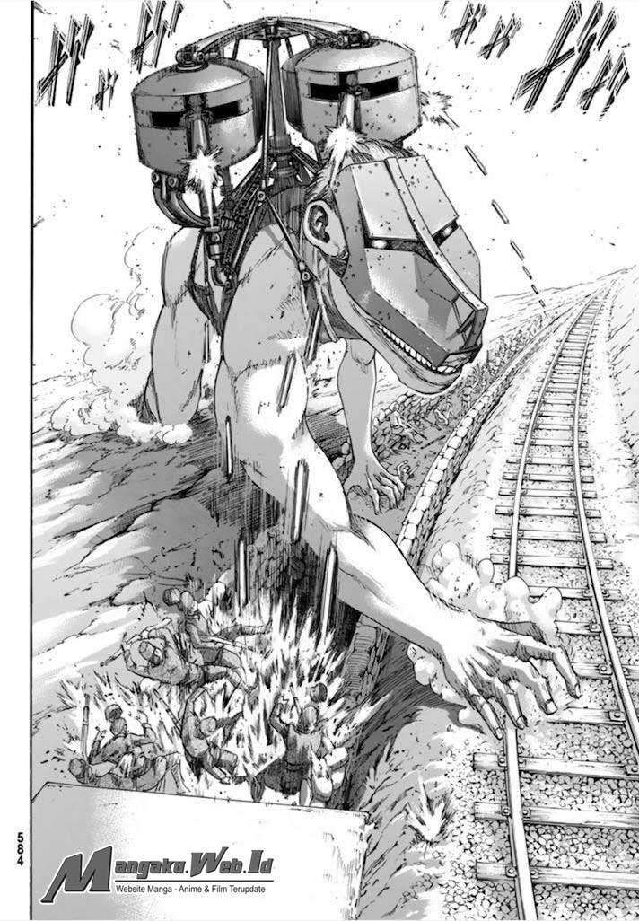 Shingeki no Kyojin — Chapter 92, halaman 8