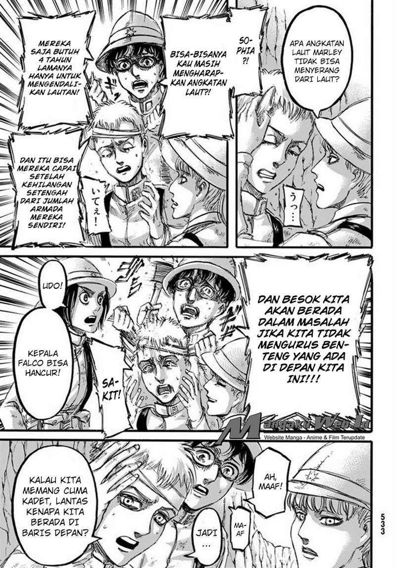 Shingeki no Kyojin — Chapter 91, halaman 14