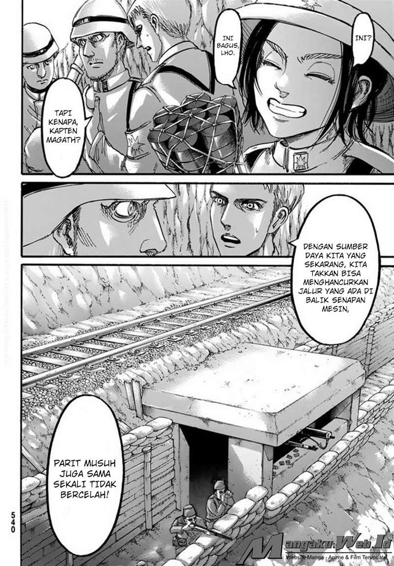 Shingeki no Kyojin — Chapter 91, halaman 21