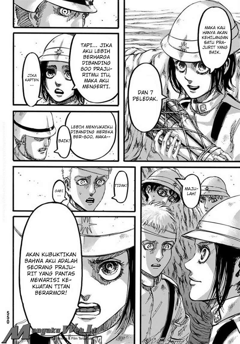 Shingeki no Kyojin — Chapter 91, halaman 31