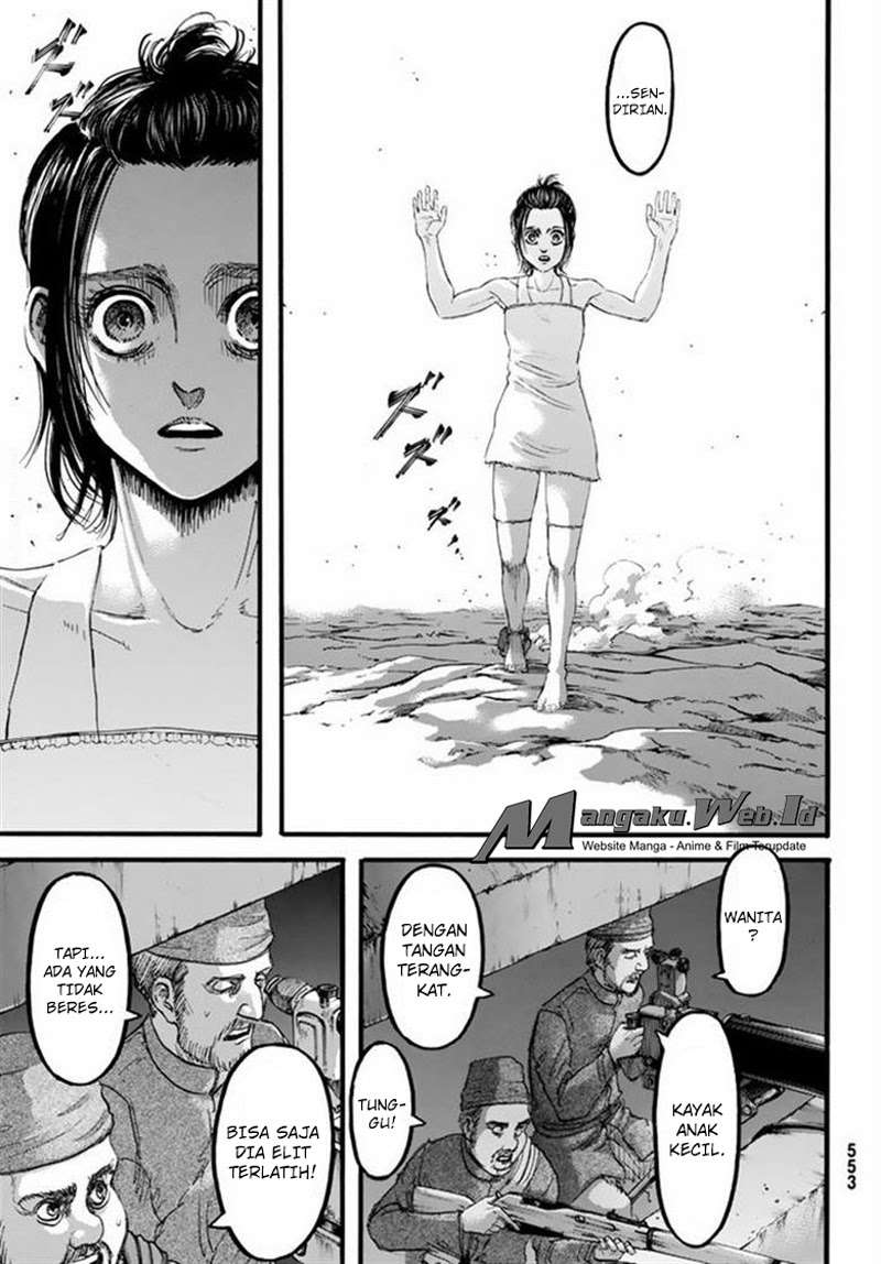 Shingeki no Kyojin — Chapter 91, halaman 34