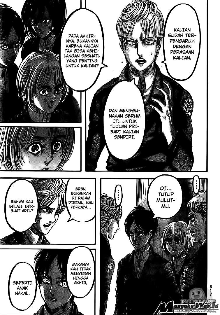 Shingeki no Kyojin — Chapter 90, halaman 16