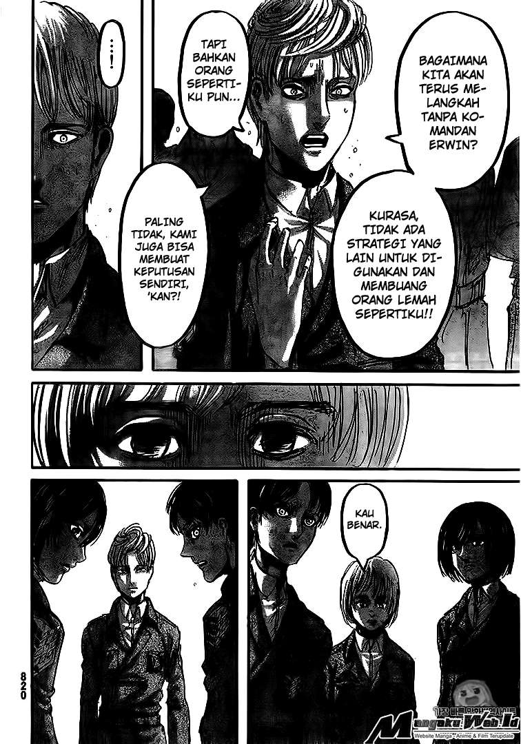 Shingeki no Kyojin — Chapter 90, halaman 19