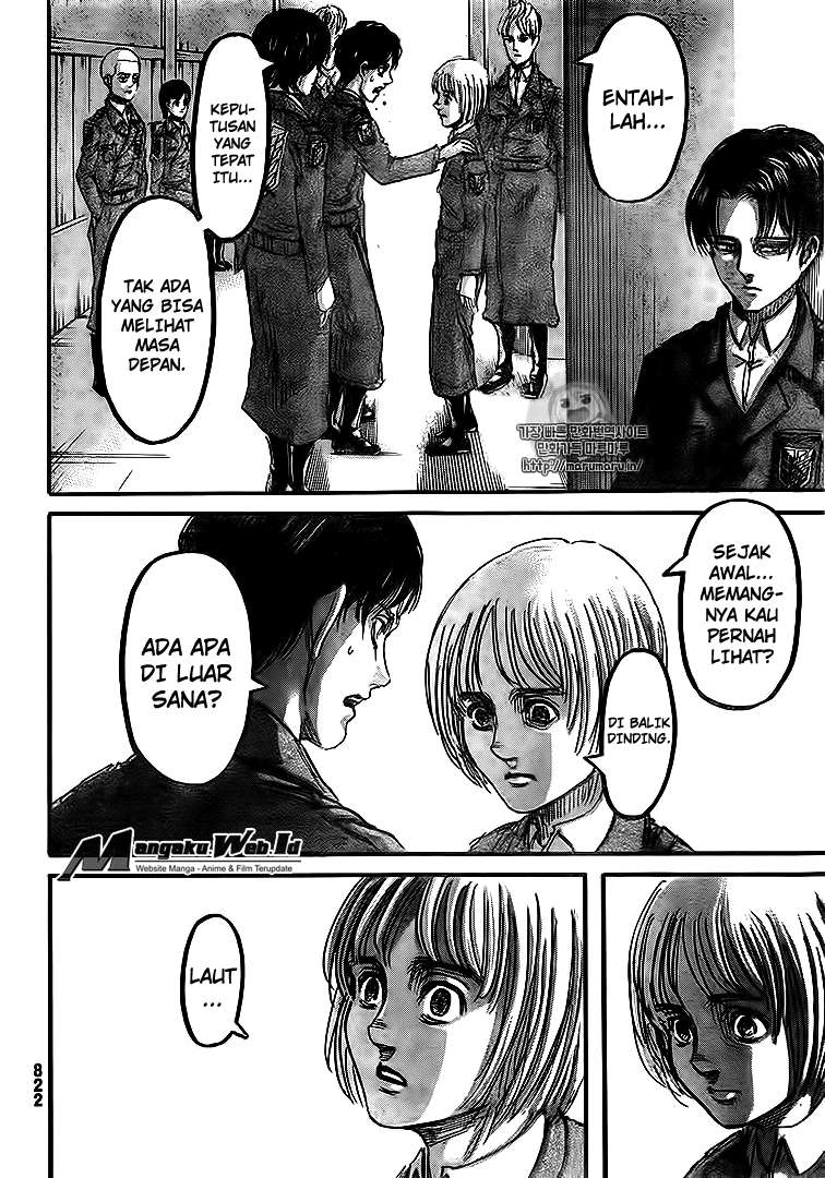 Shingeki no Kyojin — Chapter 90, halaman 21