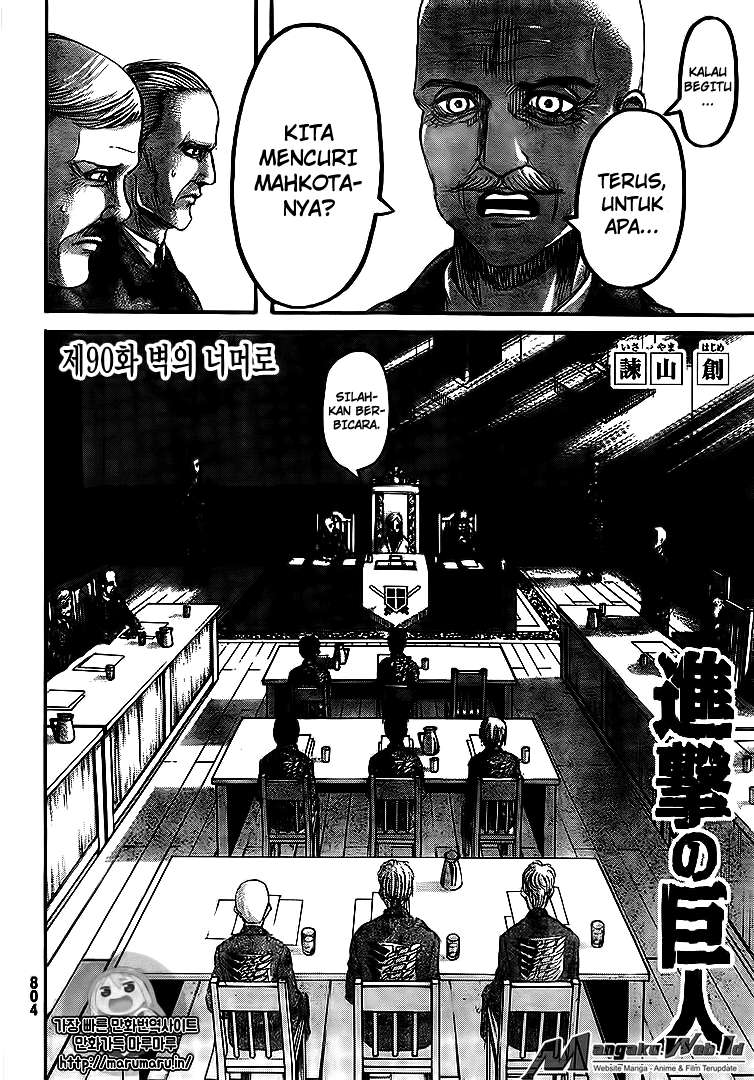 Shingeki no Kyojin — Chapter 90, halaman 3