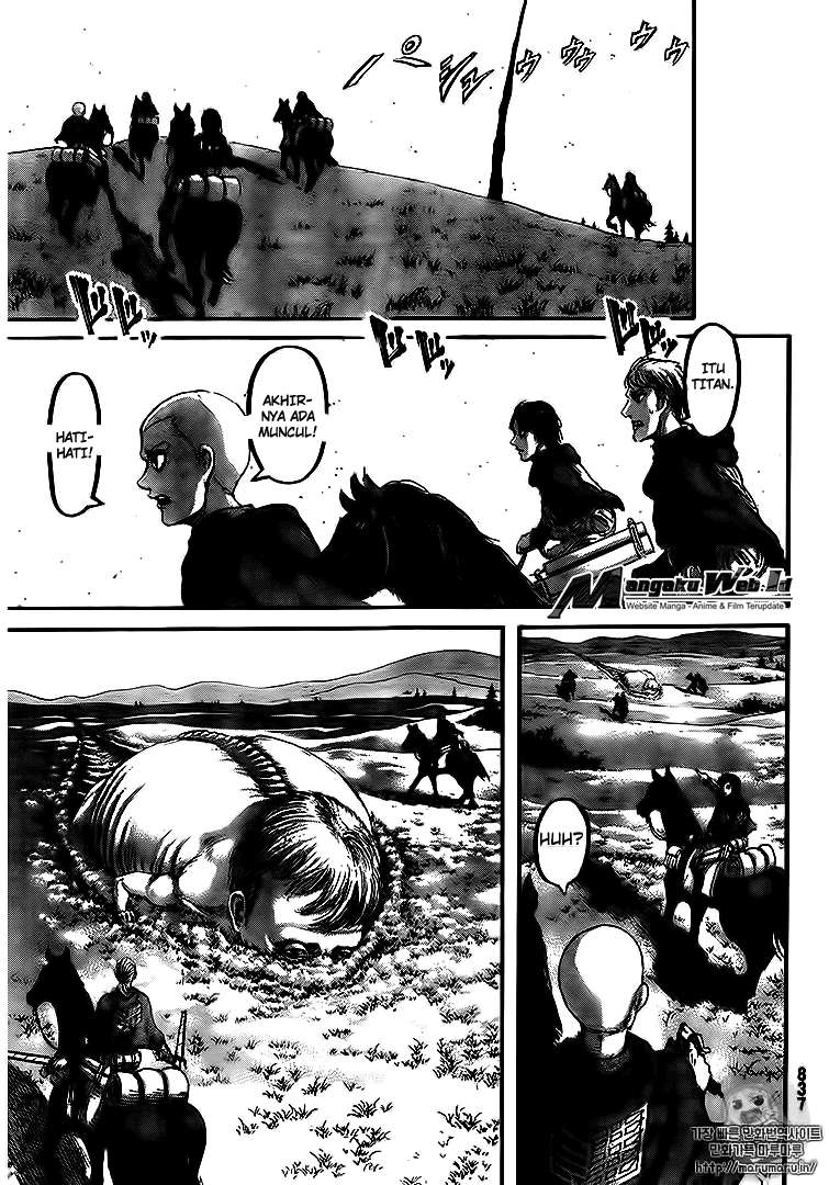 Shingeki no Kyojin — Chapter 90, halaman 34