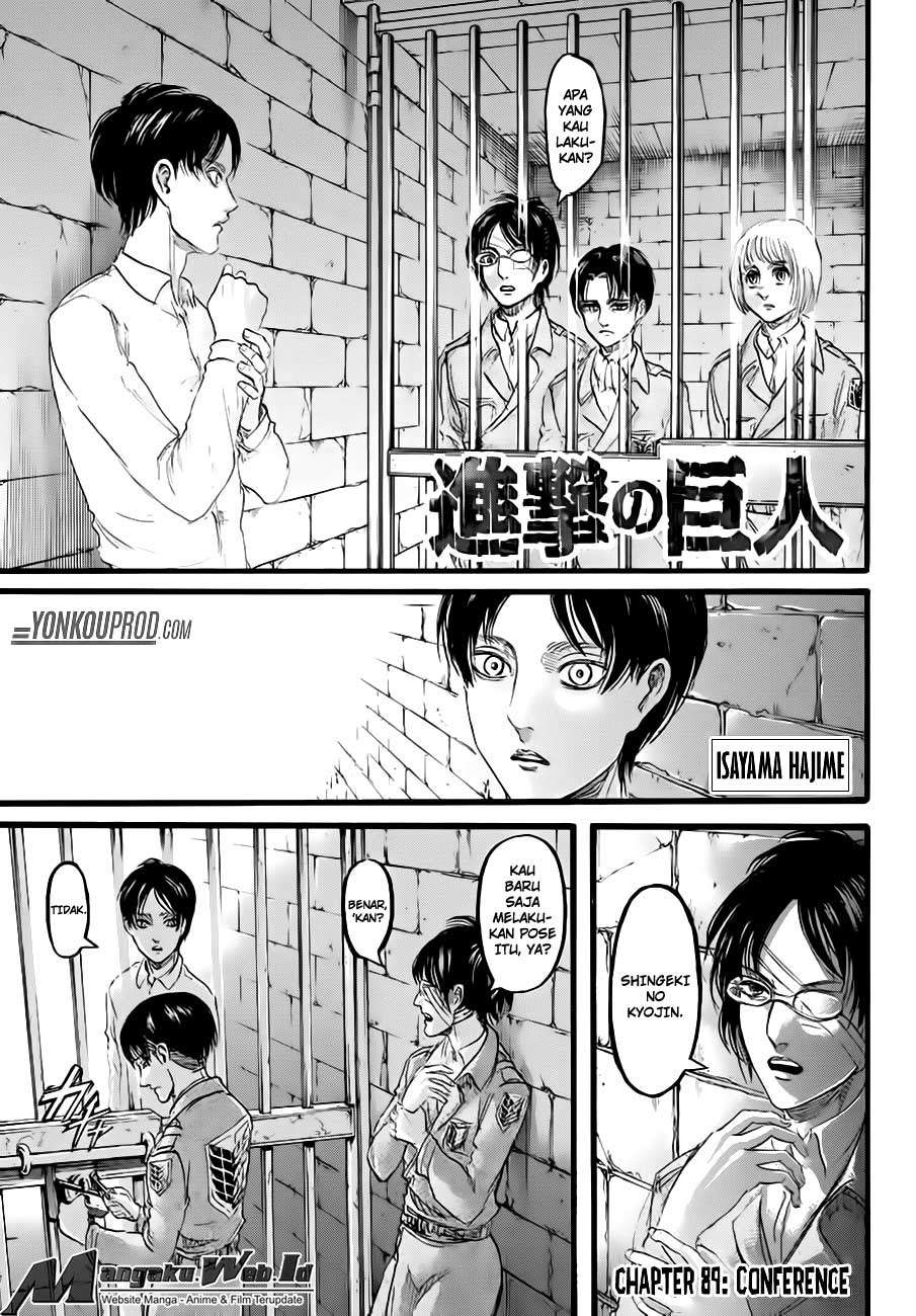 Shingeki no Kyojin — Chapter 89, halaman 2