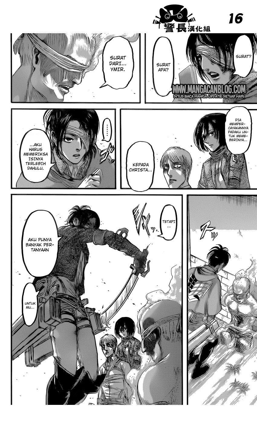 Shingeki no Kyojin — Chapter 83, halaman 17