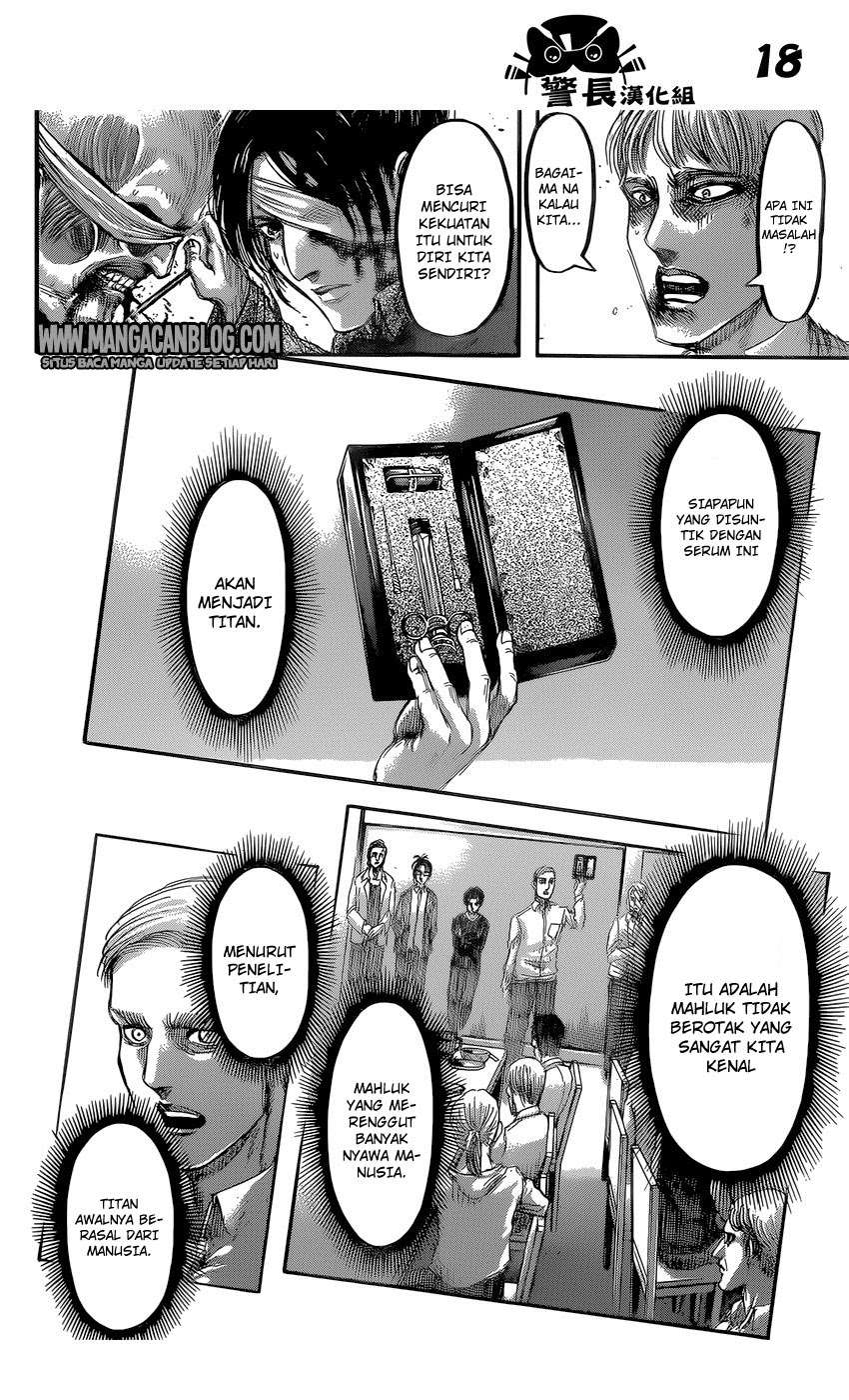 Shingeki no Kyojin — Chapter 83, halaman 19