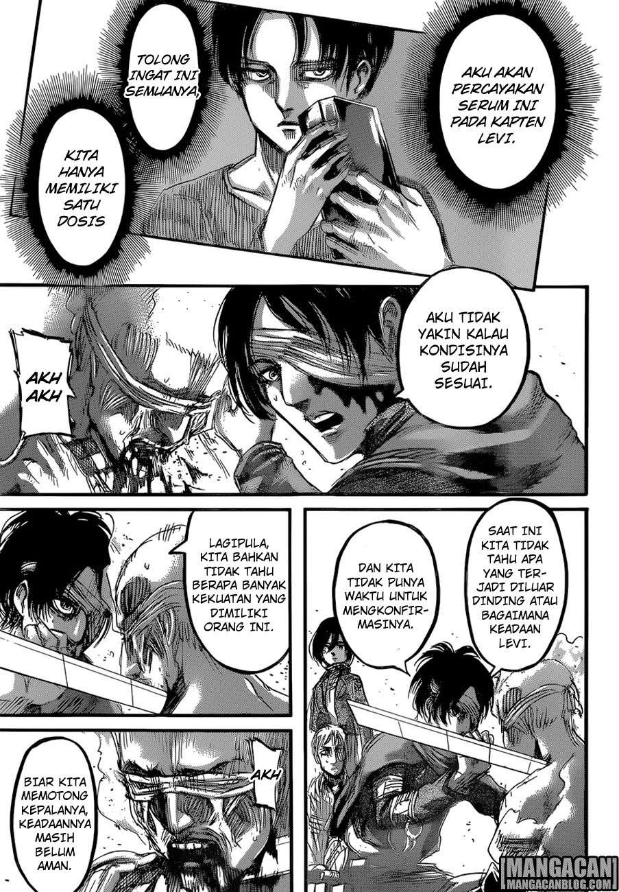 Shingeki no Kyojin — Chapter 83, halaman 22