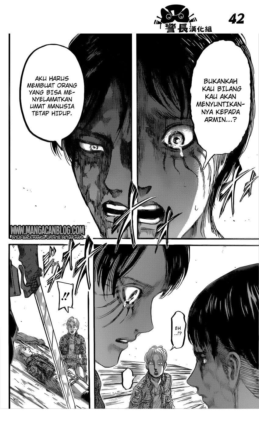 Shingeki no Kyojin — Chapter 83, halaman 43