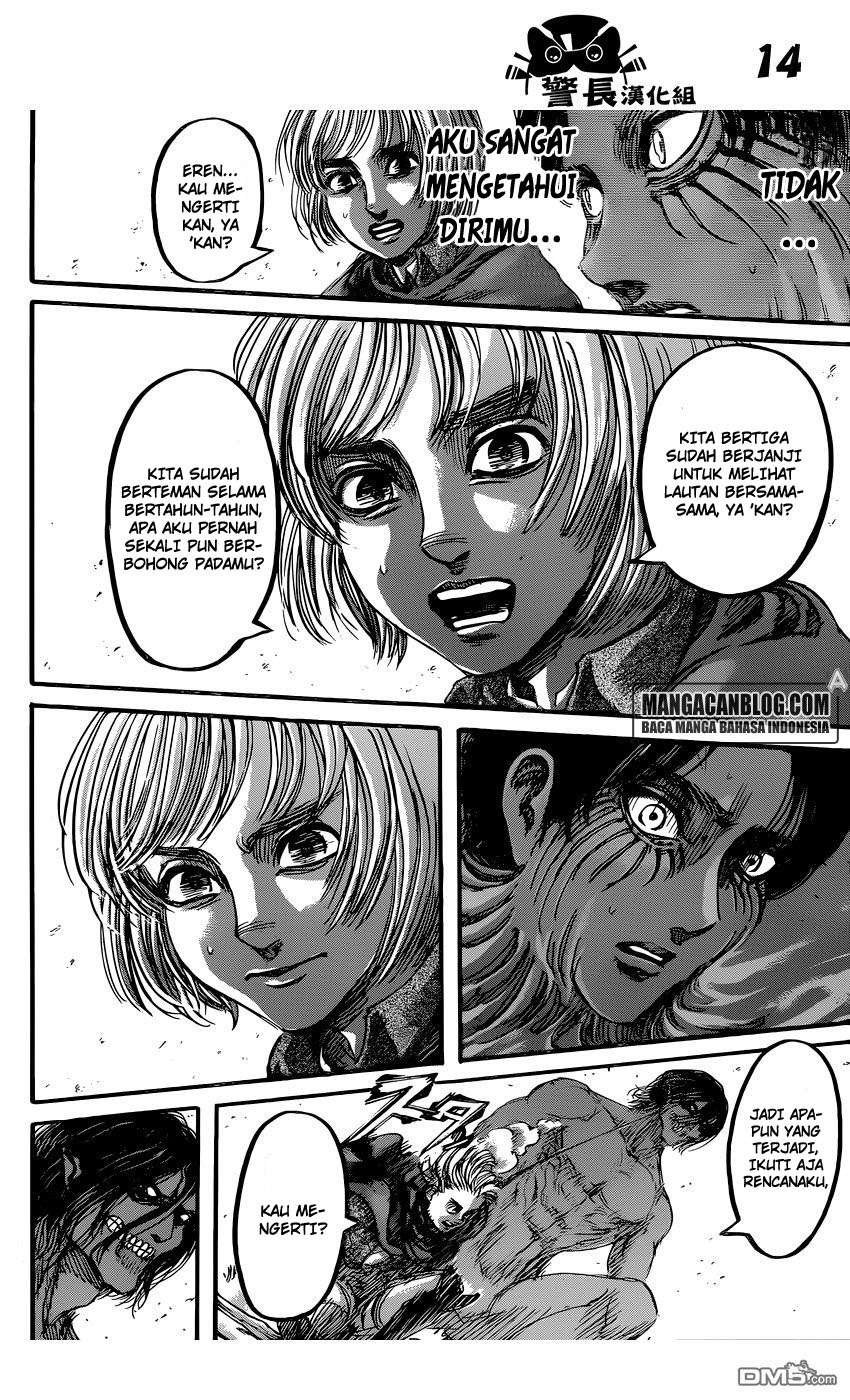 Shingeki no Kyojin — Chapter 82, halaman 14