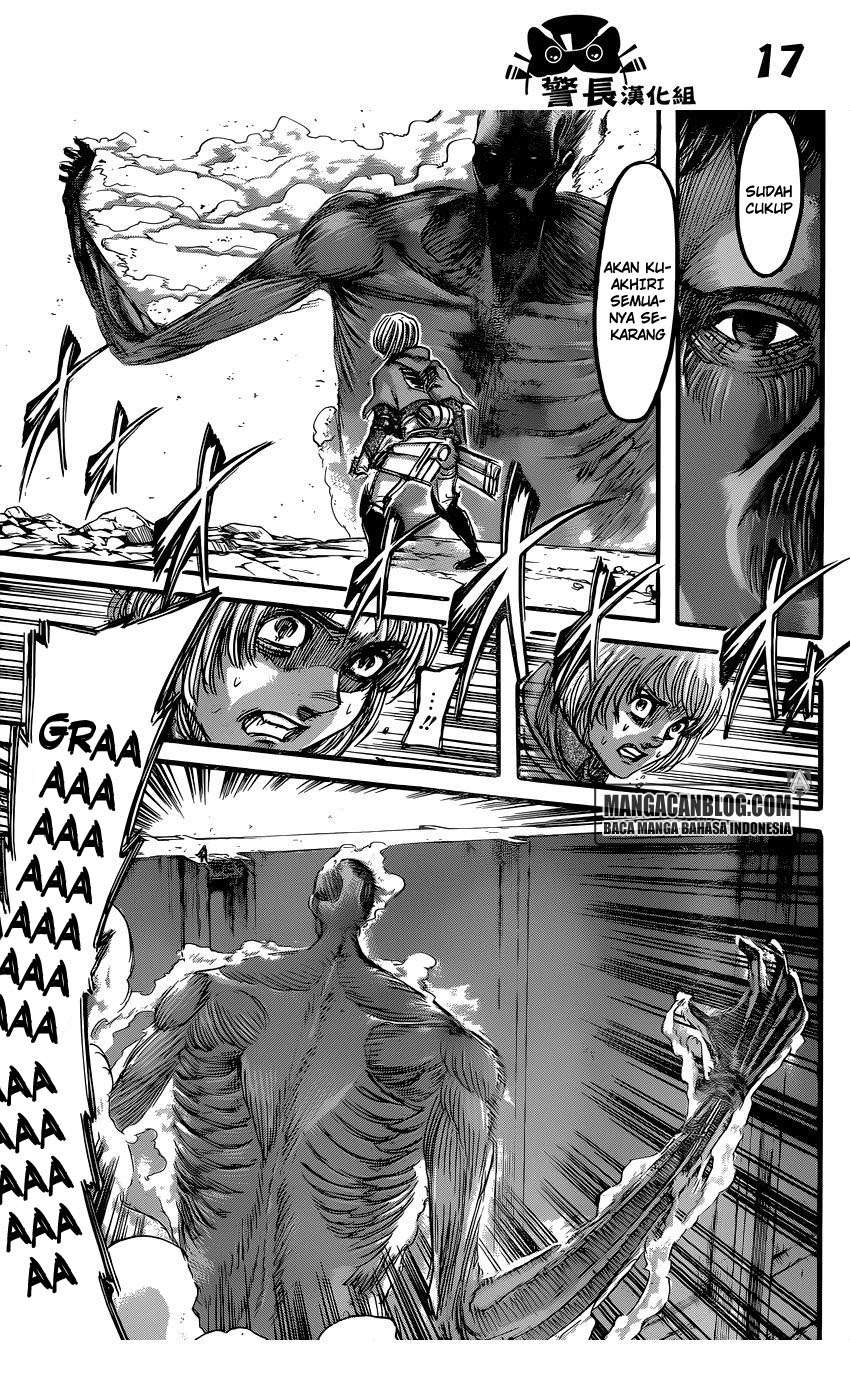 Shingeki no Kyojin — Chapter 82, halaman 17