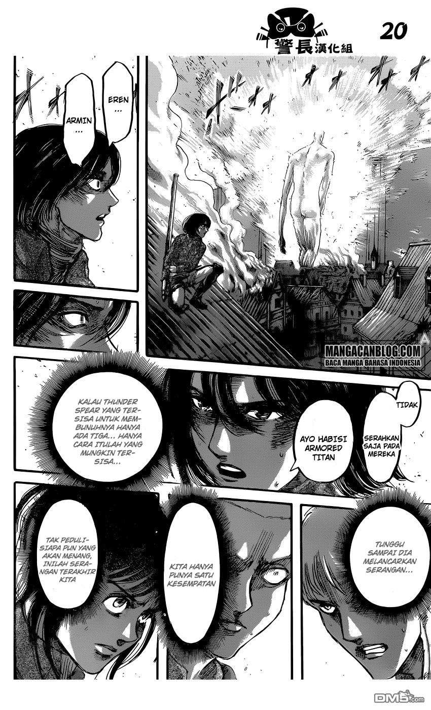 Shingeki no Kyojin — Chapter 82, halaman 20