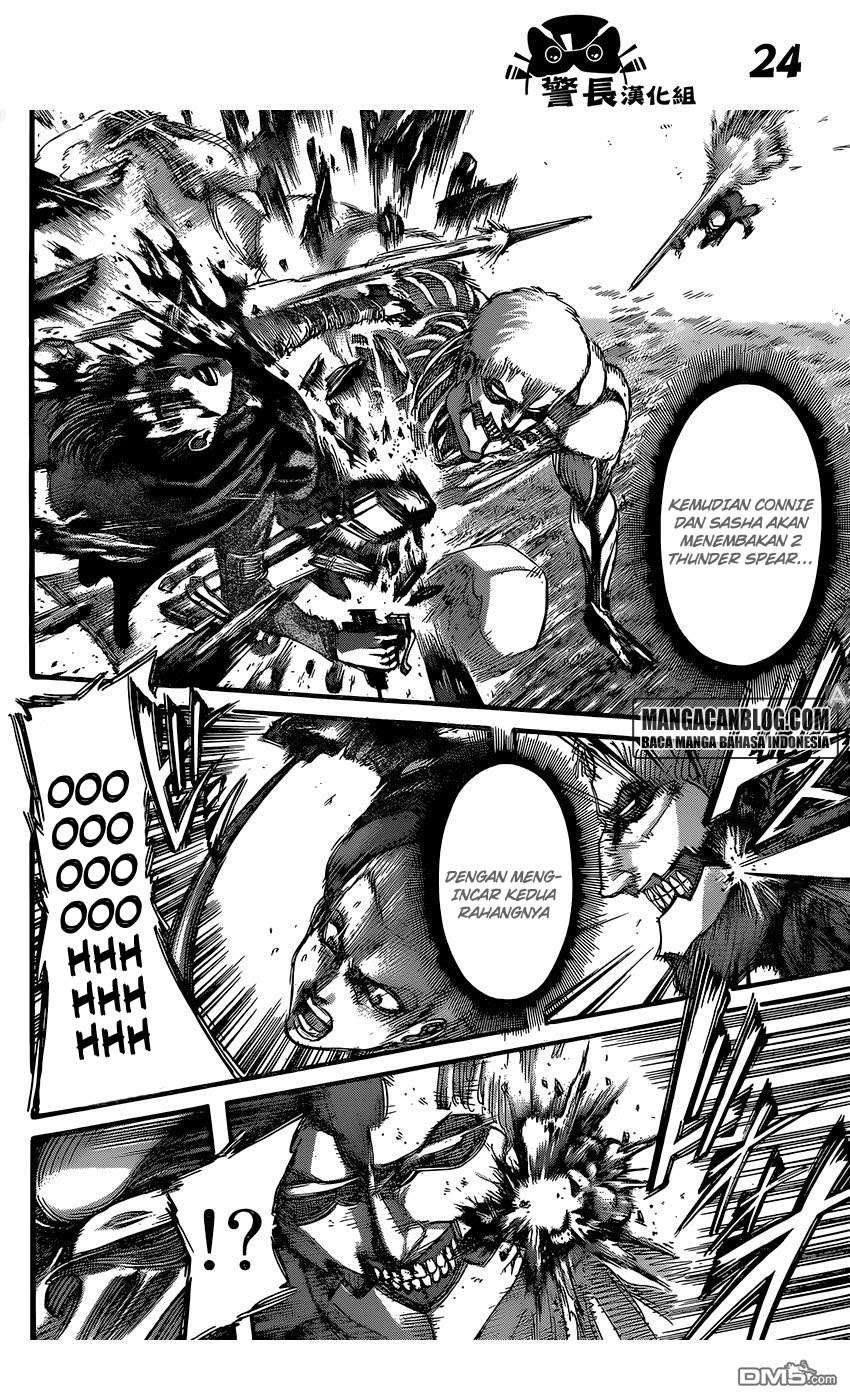 Shingeki no Kyojin — Chapter 82, halaman 24