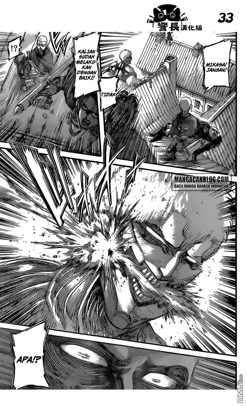 Shingeki no Kyojin — Chapter 82, halaman 33