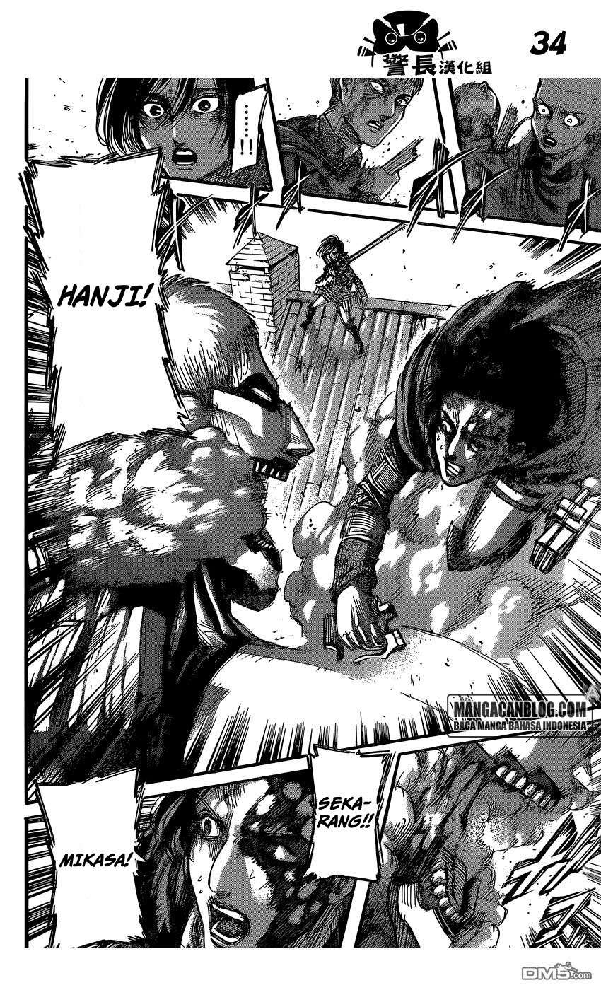 Shingeki no Kyojin — Chapter 82, halaman 34
