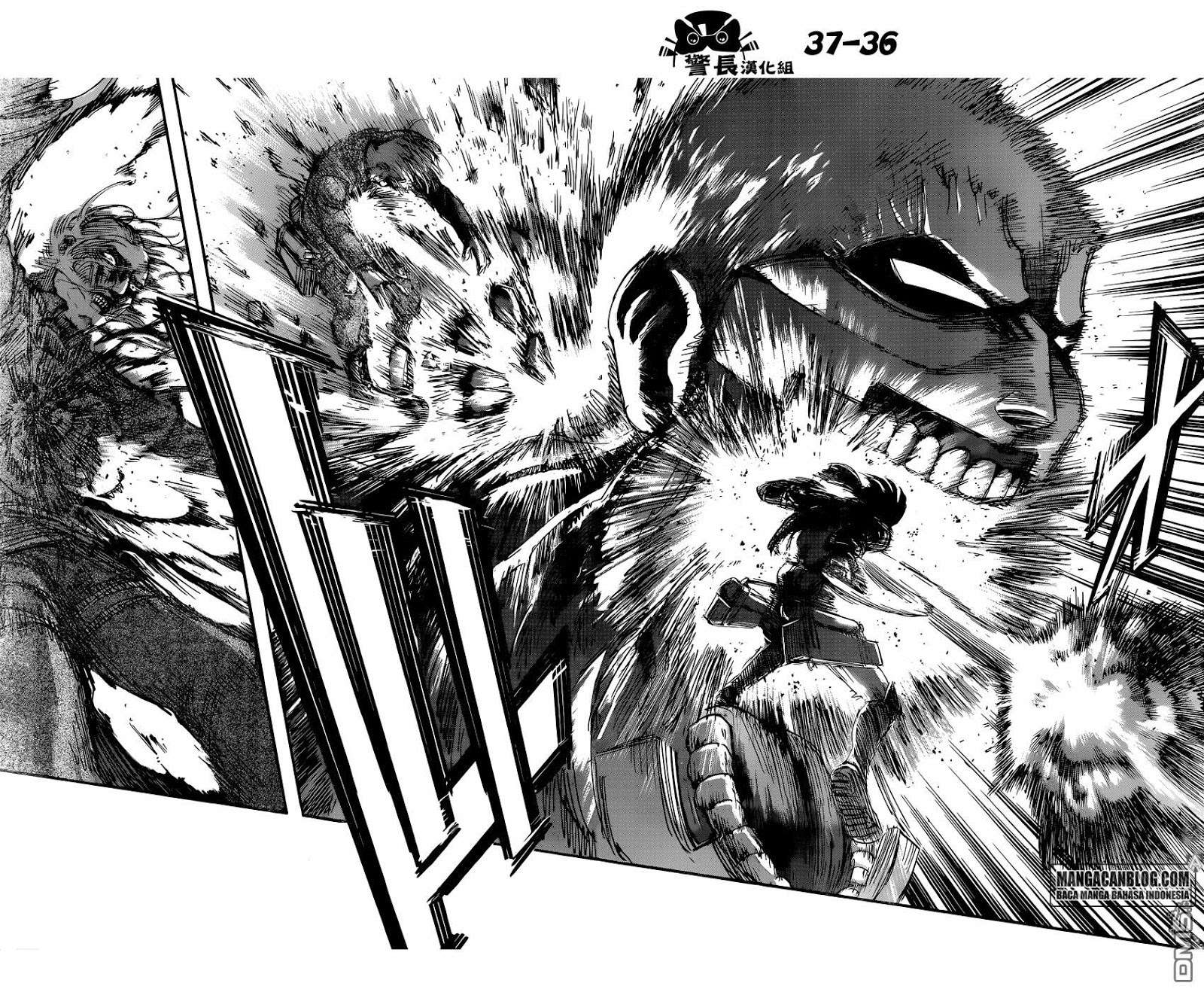 Shingeki no Kyojin — Chapter 82, halaman 36