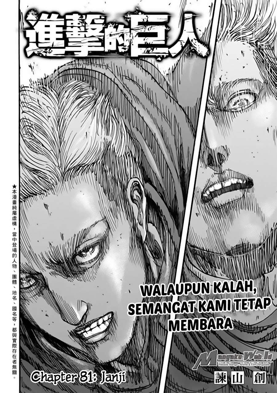 Shingeki no Kyojin — Chapter 81, halaman 3
