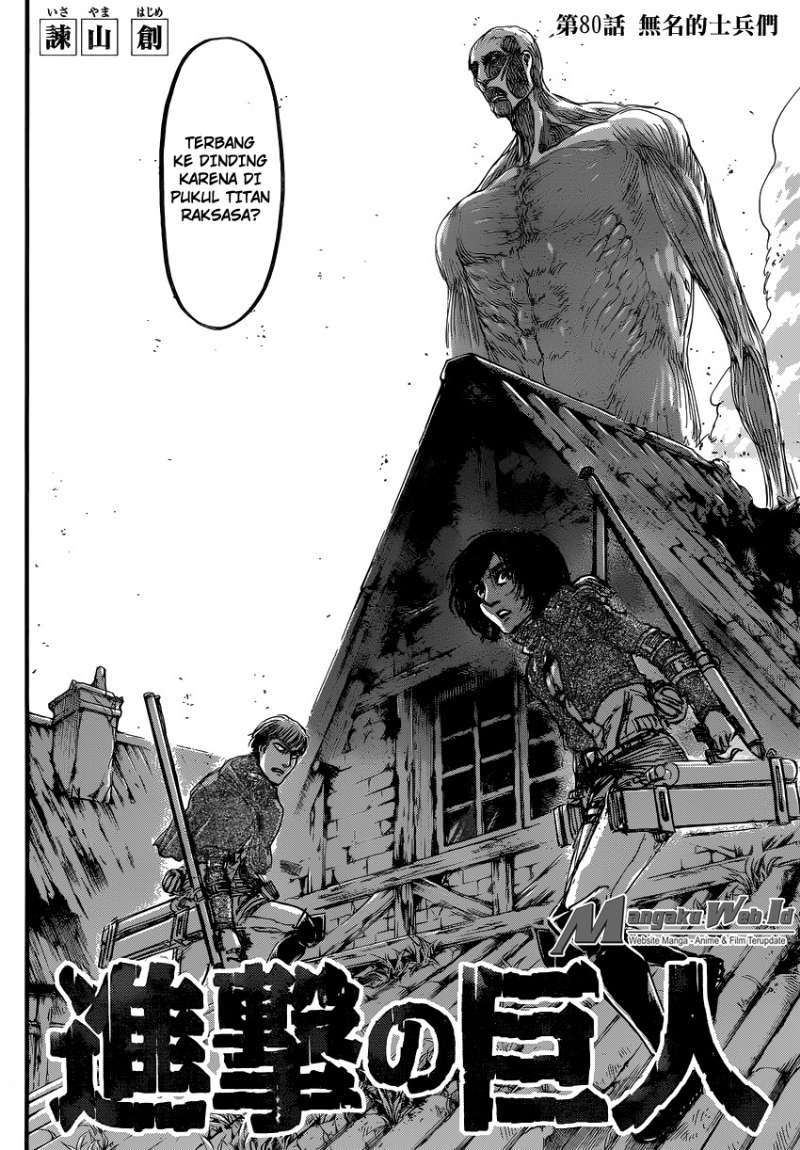 Shingeki no Kyojin — Chapter 80, halaman 3
