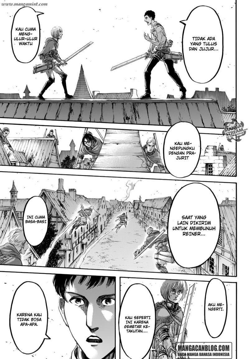 Shingeki no Kyojin — Chapter 78, halaman 22