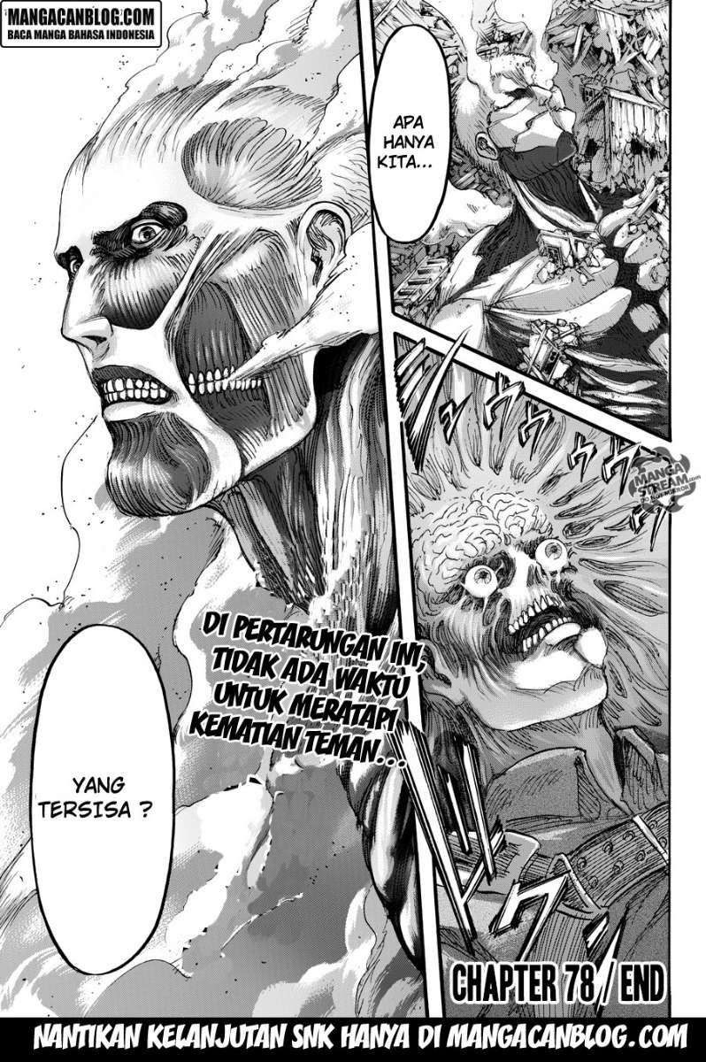 Shingeki no Kyojin — Chapter 78, halaman 45