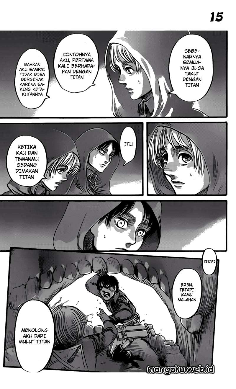 Shingeki no Kyojin — Chapter 73, halaman 15