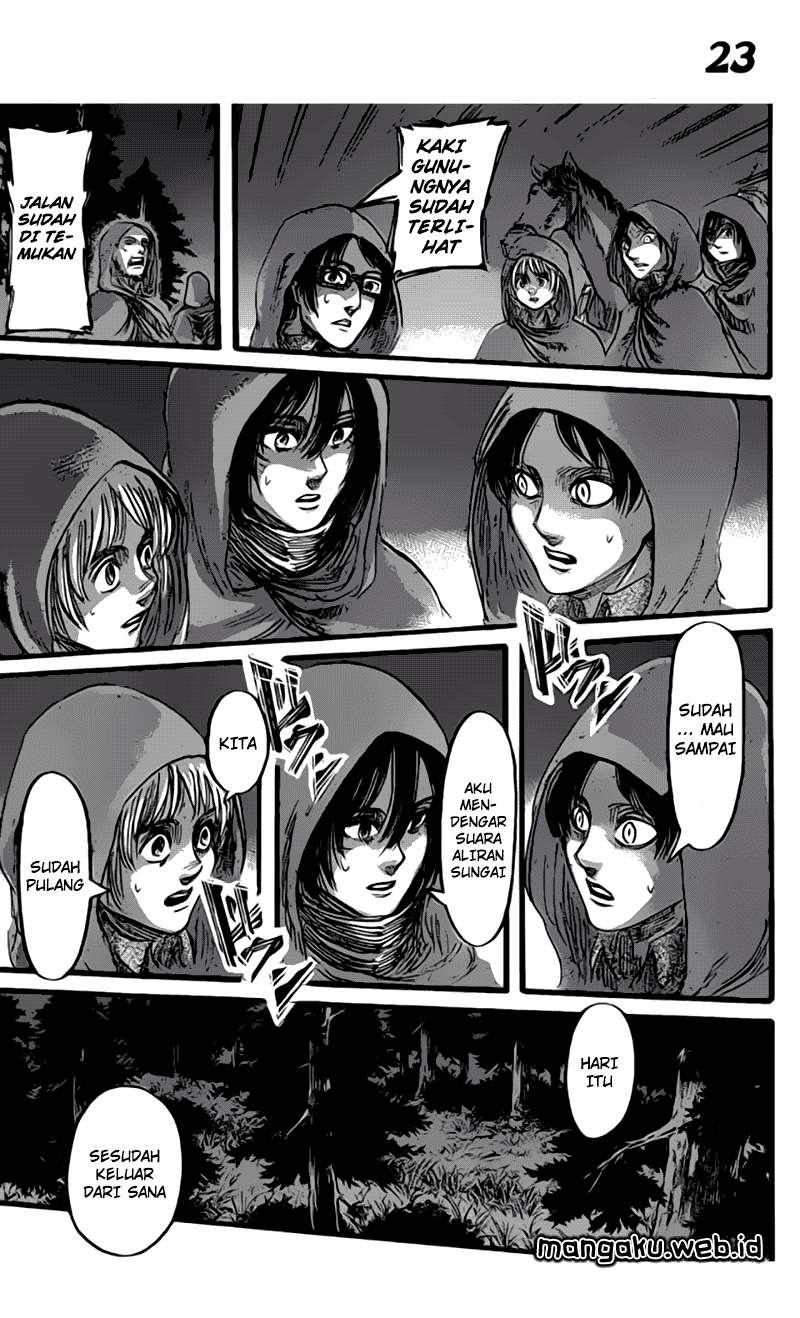 Shingeki no Kyojin — Chapter 73, halaman 23