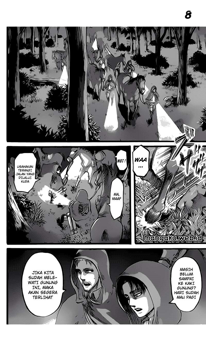 Shingeki no Kyojin — Chapter 73, halaman 8
