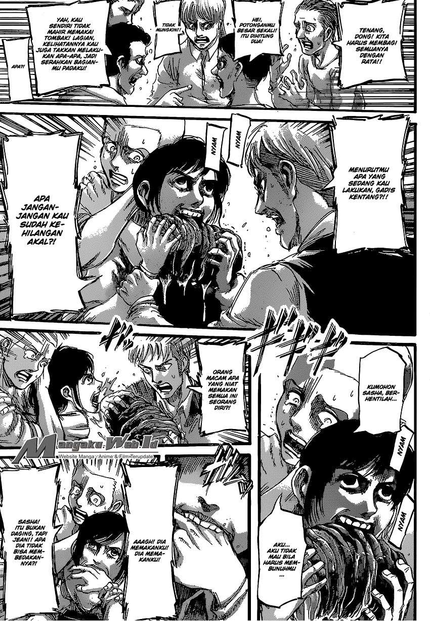 Shingeki no Kyojin — Chapter 72, halaman 17