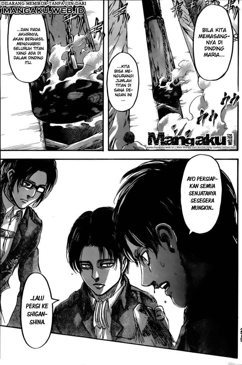Shingeki no Kyojin — Chapter 70, halaman 19