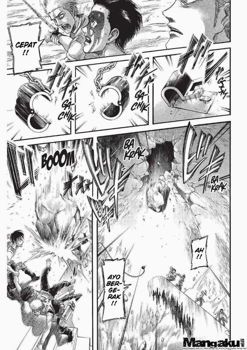 Shingeki no Kyojin — Chapter 66, halaman 34
