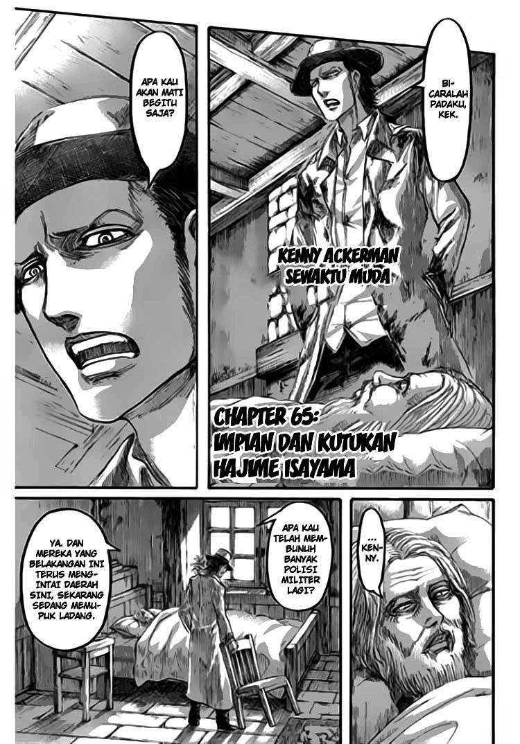 Shingeki no Kyojin — Chapter 65, halaman 2