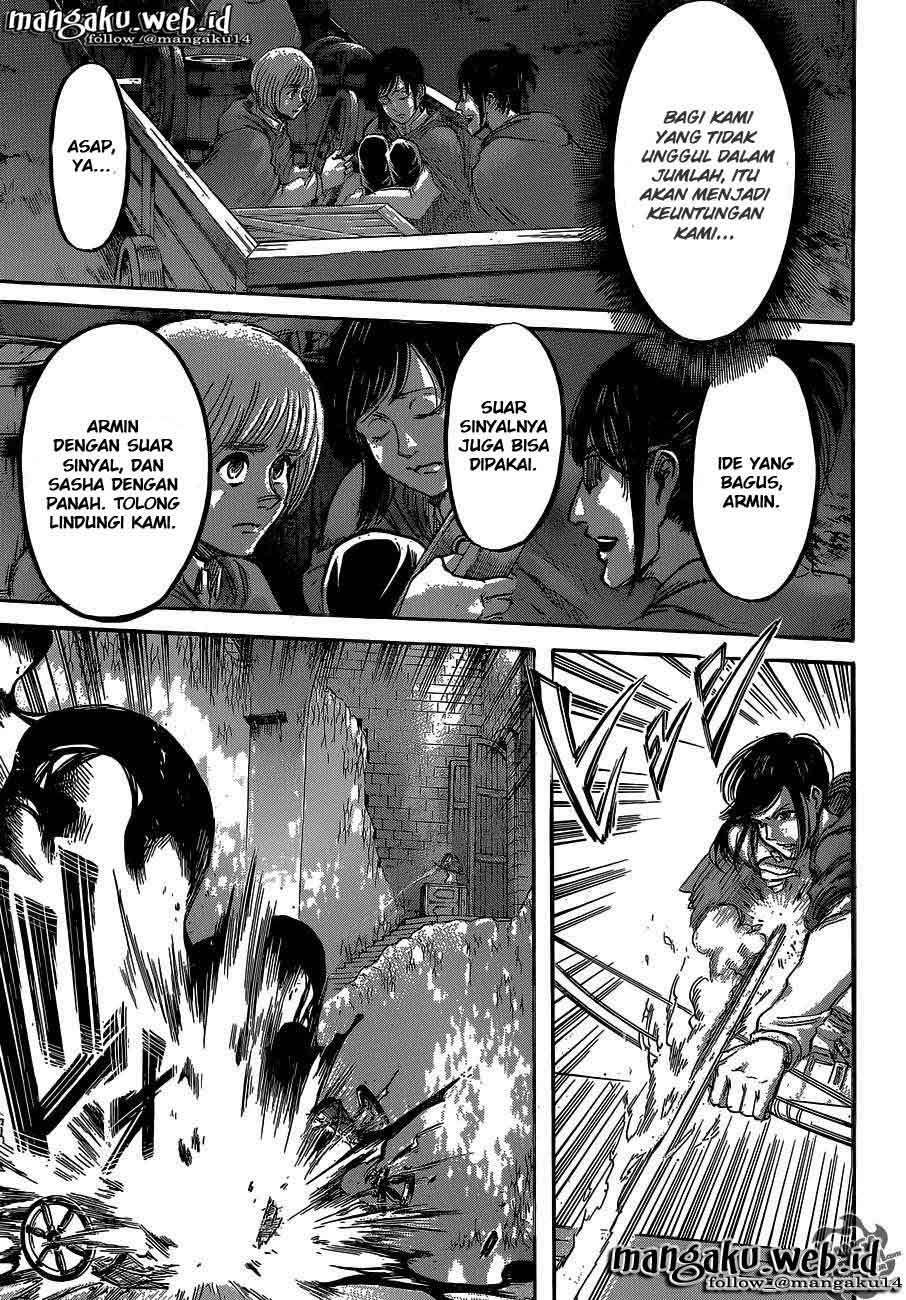 Shingeki no Kyojin — Chapter 64, halaman 18