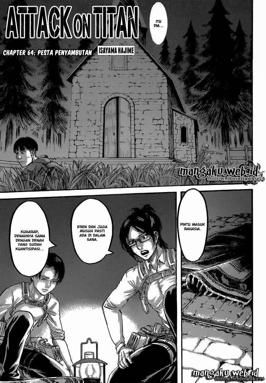 Shingeki no Kyojin — Chapter 64, halaman 2