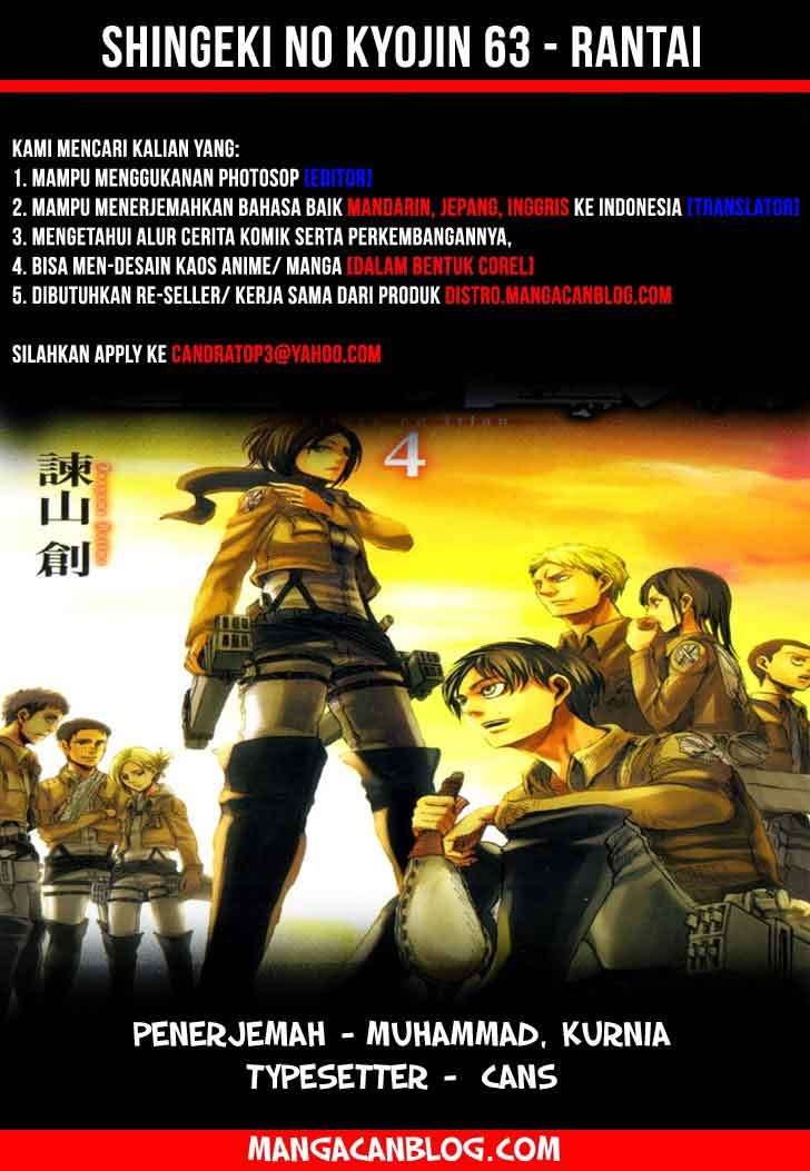 Shingeki no Kyojin — Chapter 63, halaman 1