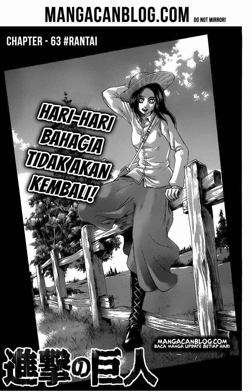 Shingeki no Kyojin — Chapter 63, halaman 2