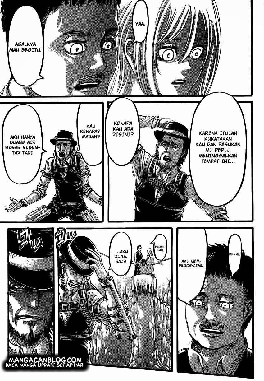 Shingeki no Kyojin — Chapter 63, halaman 22
