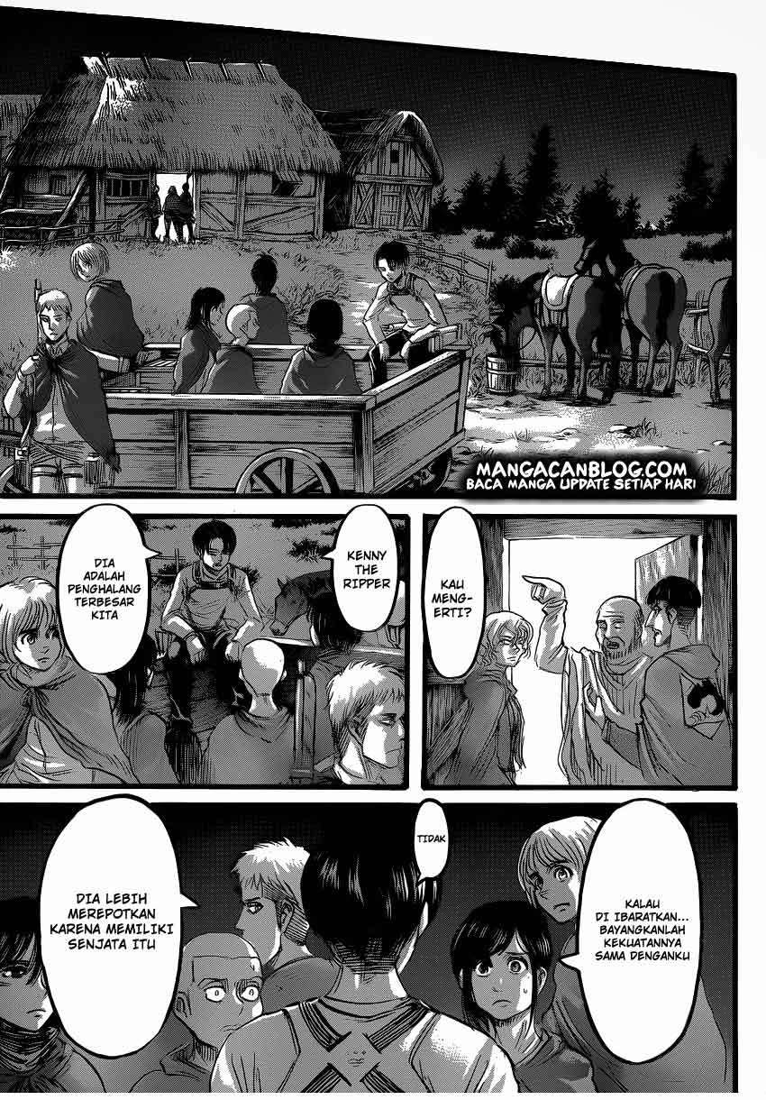 Shingeki no Kyojin — Chapter 63, halaman 30