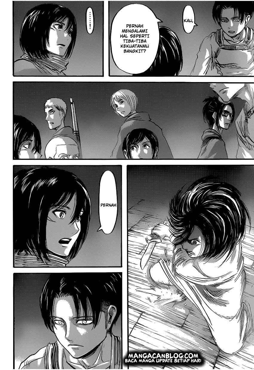 Shingeki no Kyojin — Chapter 63, halaman 33