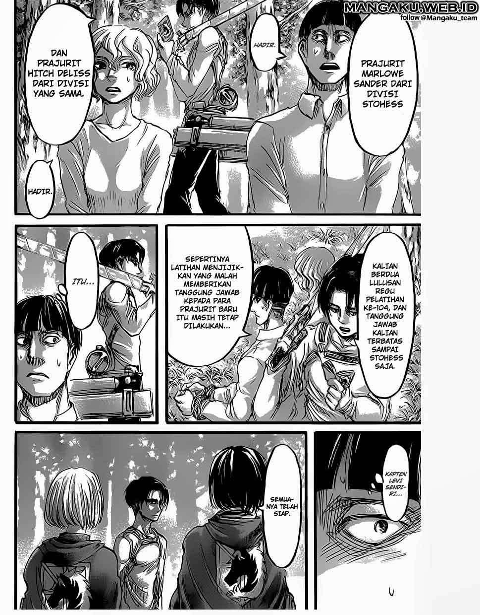 Shingeki no Kyojin — Chapter 59, halaman 28