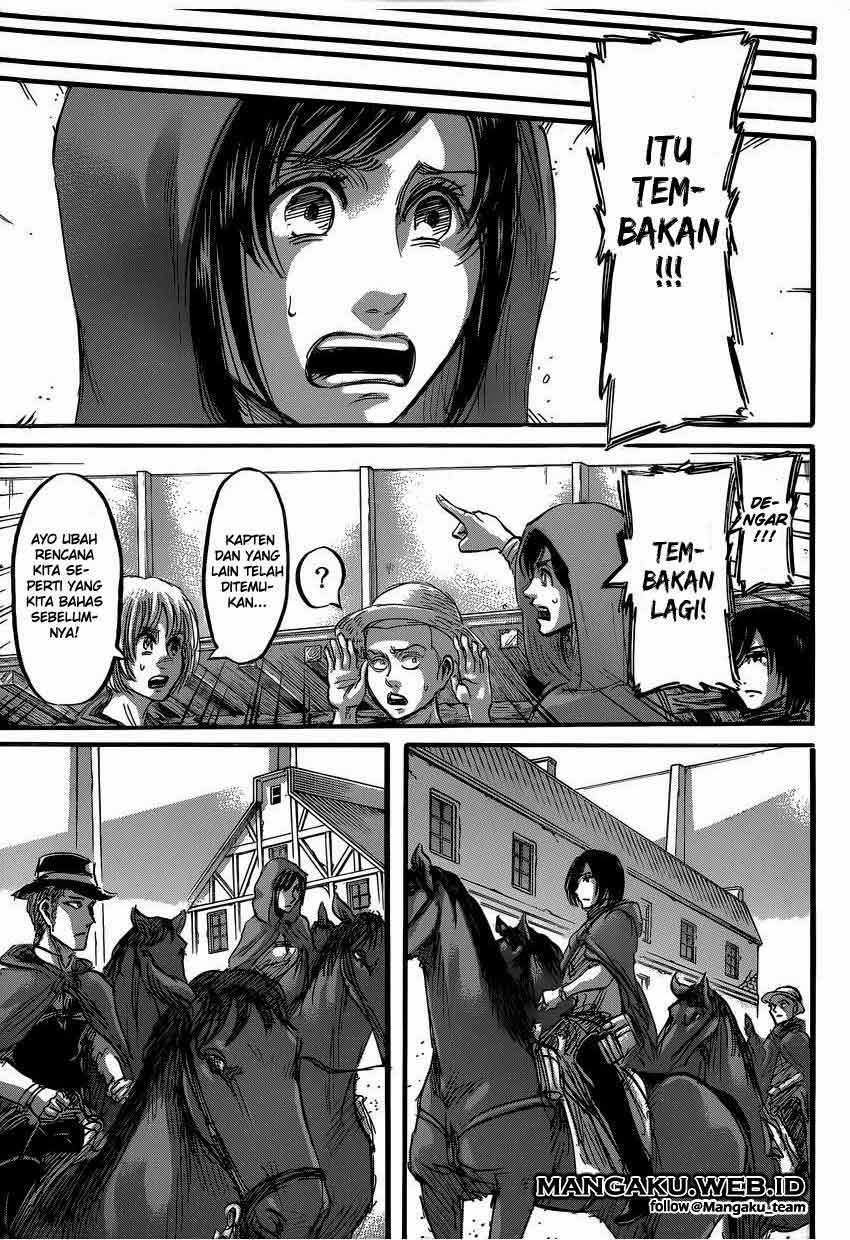 Shingeki no Kyojin — Chapter 58, halaman 27
