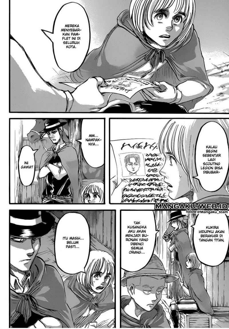 Shingeki no Kyojin — Chapter 57, halaman 34