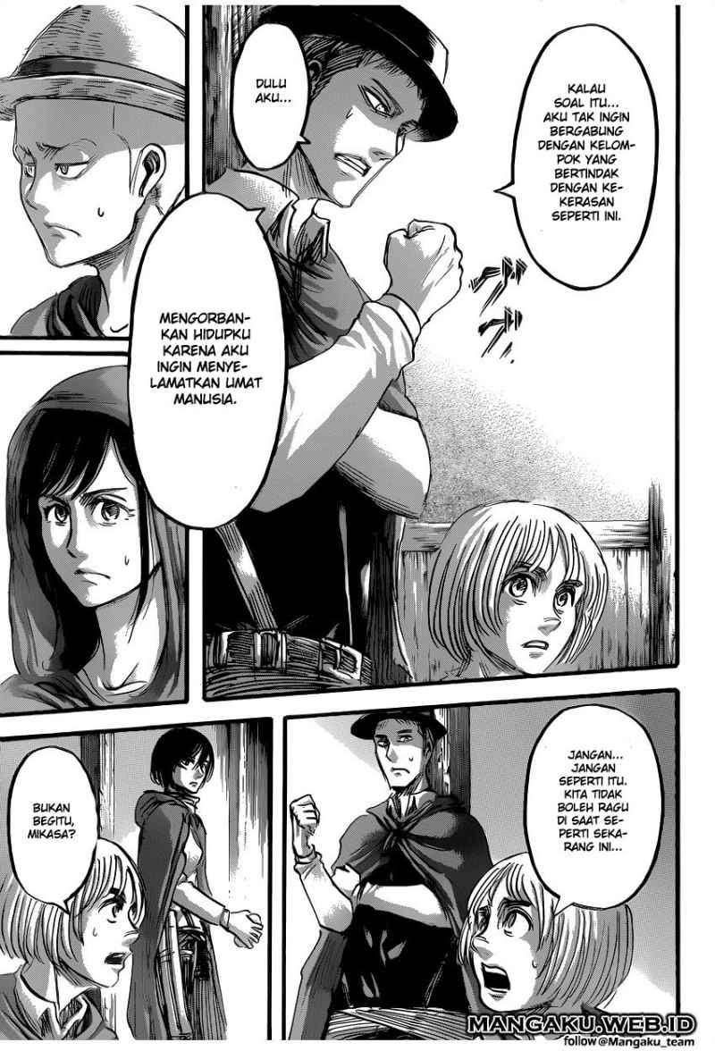 Shingeki no Kyojin — Chapter 57, halaman 37